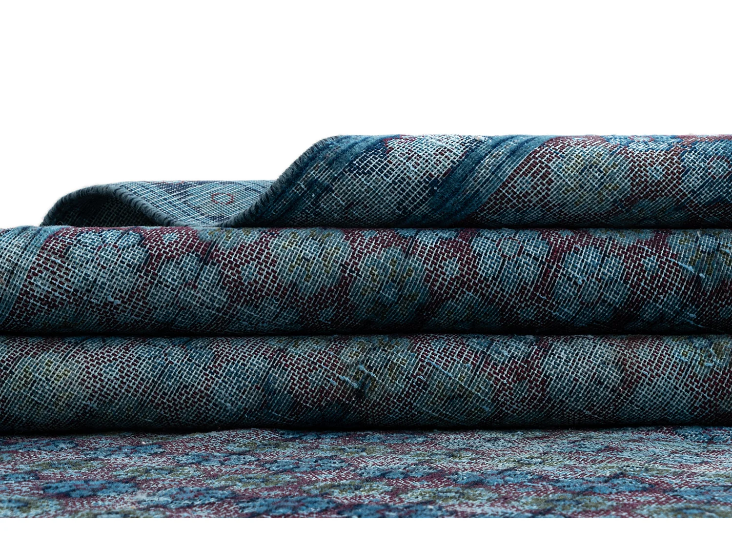 Tappeto in lana 172x279 Blu Vintage Royal