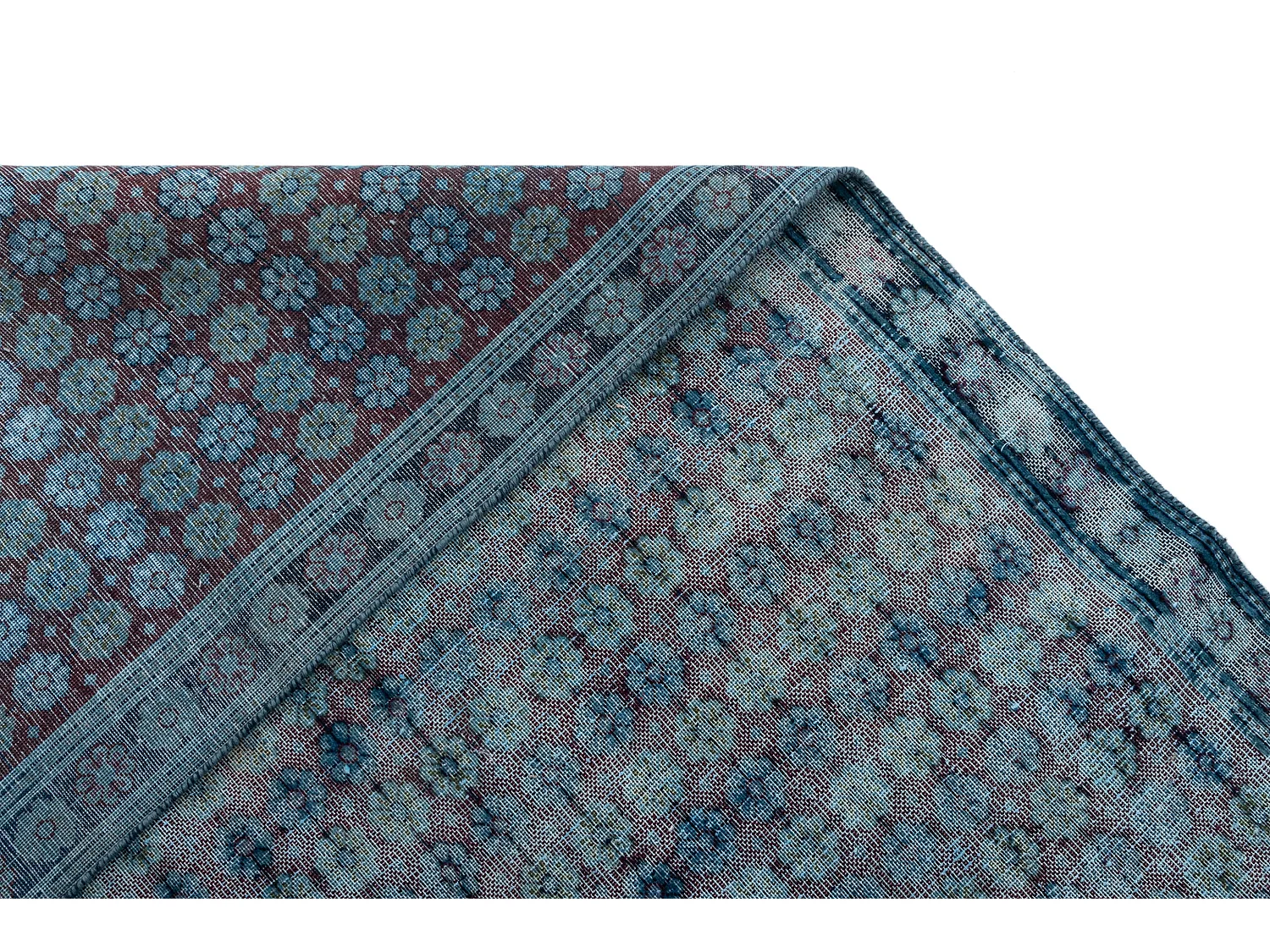 Tappeto in lana 172x279 Blu Vintage Royal