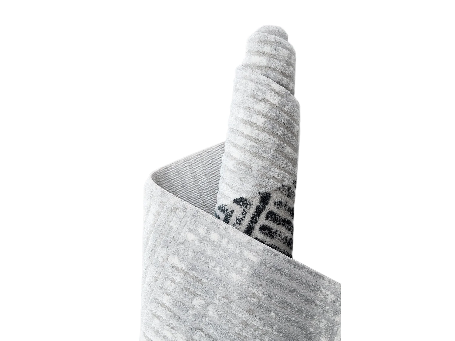 Tappeto 80x305 grigio chiaro Davos Grecian