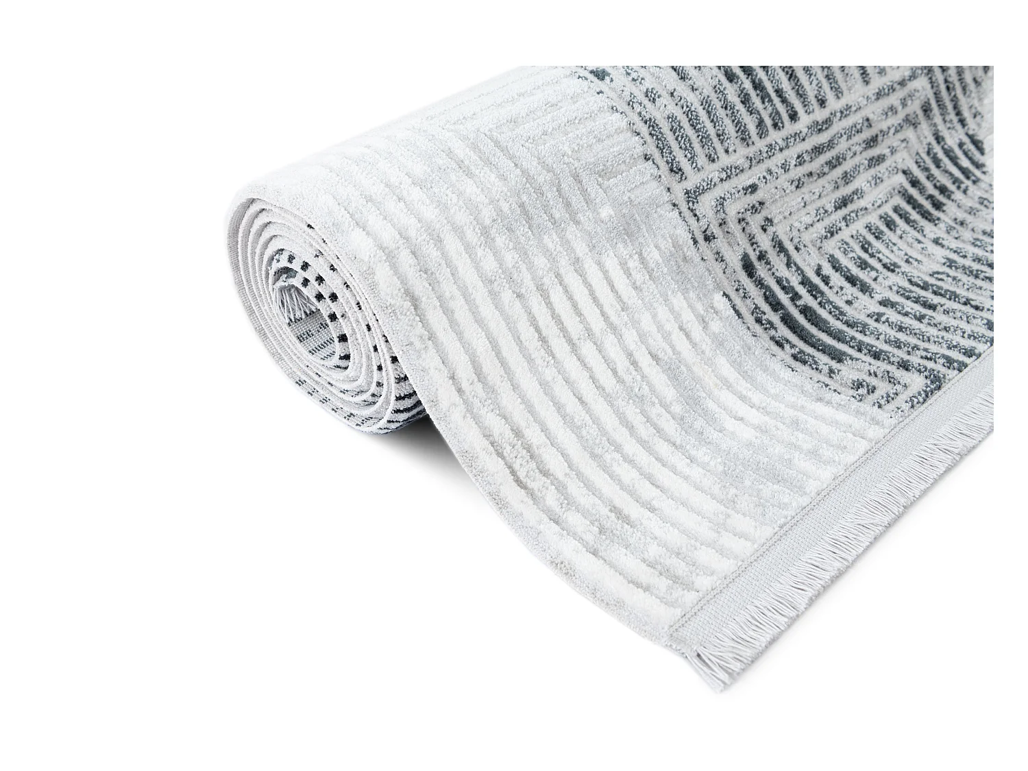 Tapijt 305x80 Lichtgrijs Davos Grecian