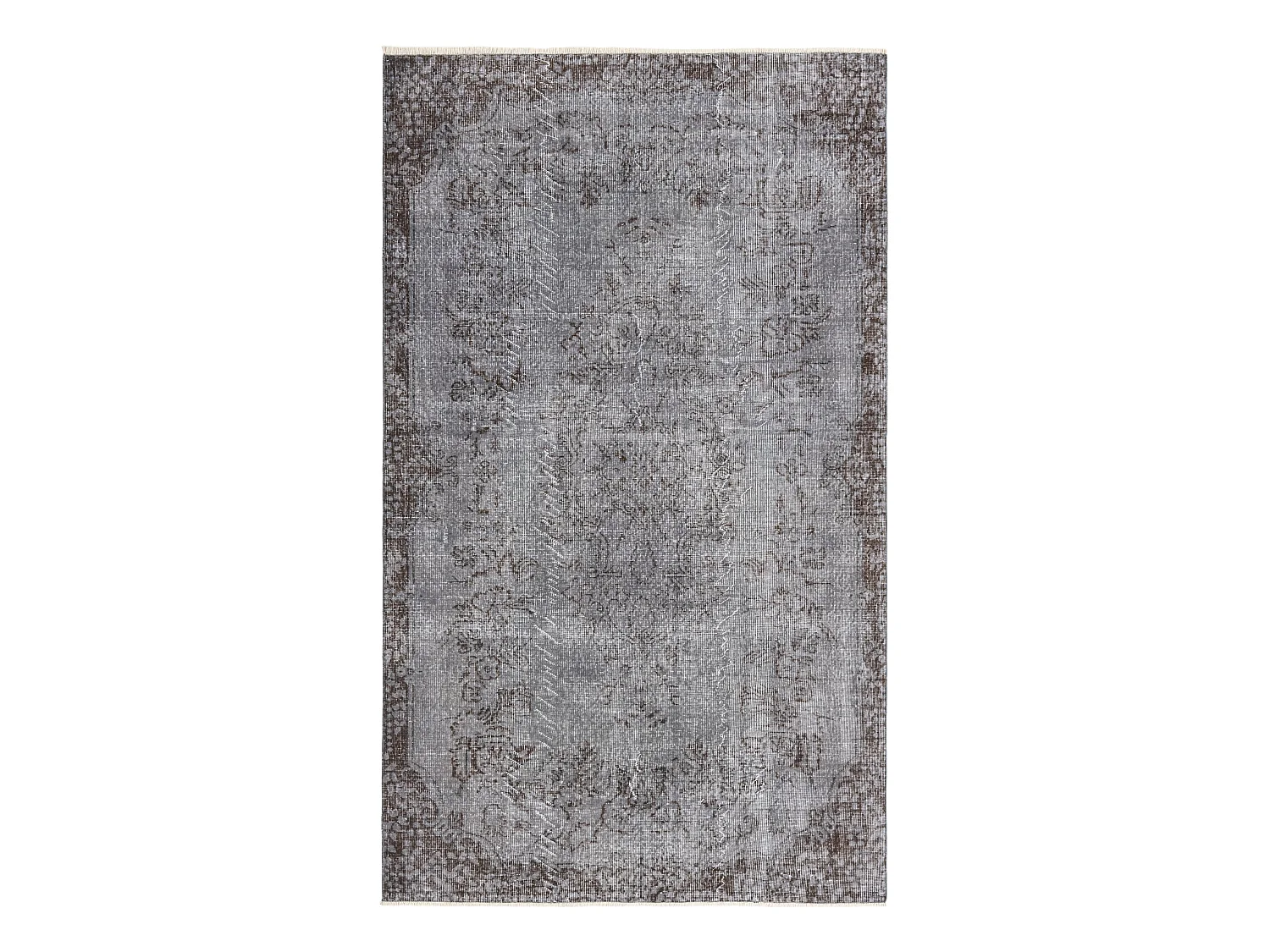 Tapis de laine 160x264 gris Ultra Vintage