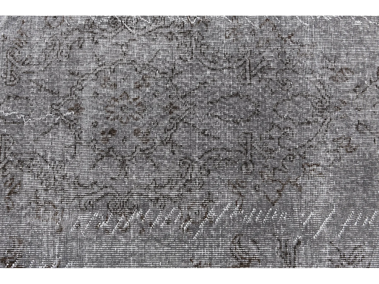 Tapis de laine 160x264 gris Ultra Vintage