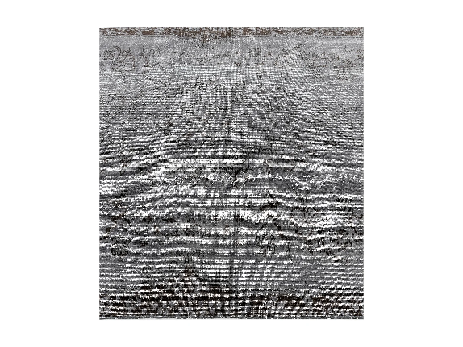 Tapis de laine 160x264 gris Ultra Vintage