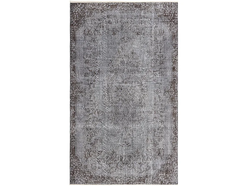 Tapis de laine 160x264 gris Ultra Vintage