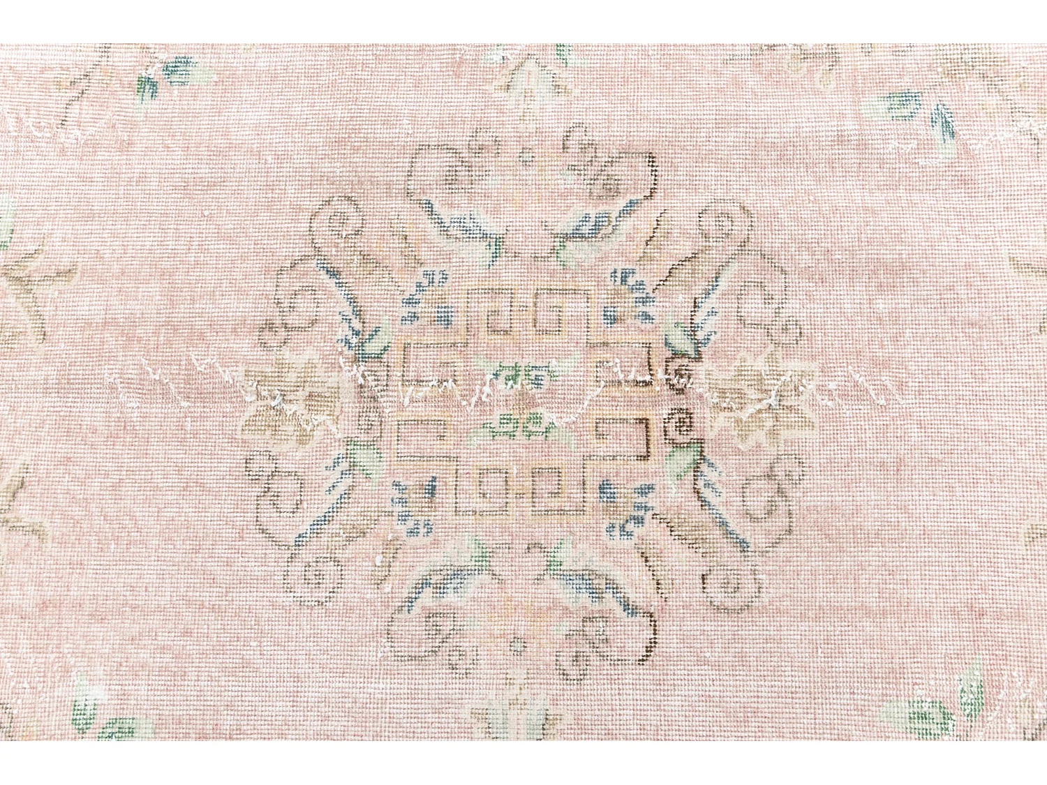 Tappeto in lana 165x269 rosa Ultra Vintage