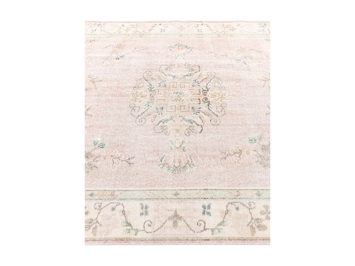 Tapis de laine 165x269 rose Ultra Vintage