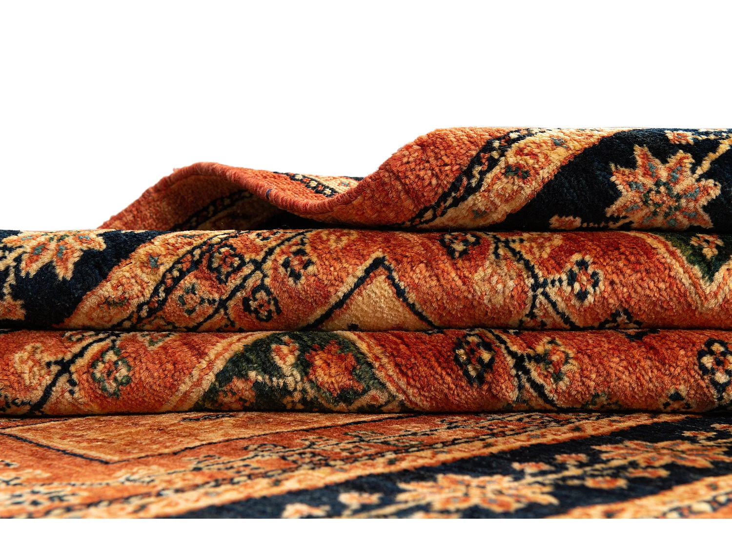 Tapis de laine 102x145 rouge Kashkuli