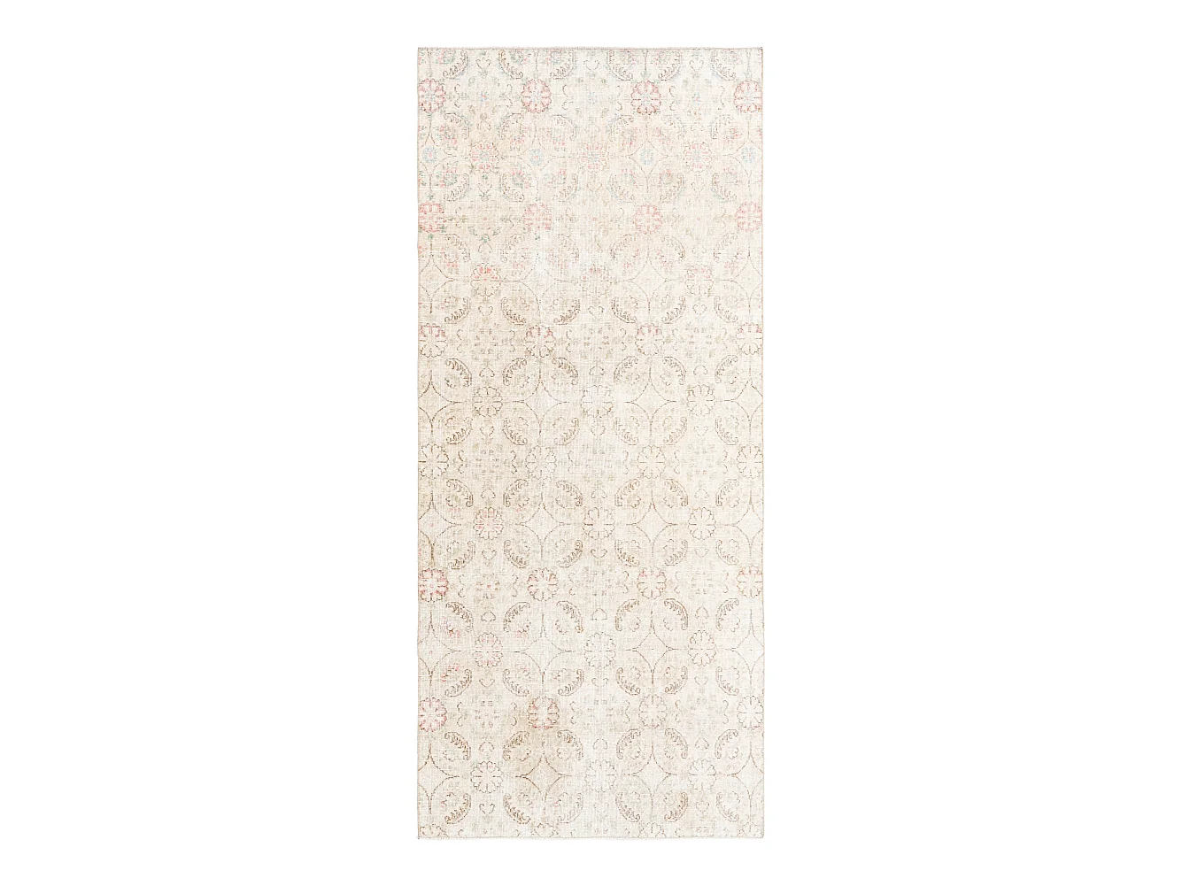 Tapis de laine 130x290 beige Ultra Vintage