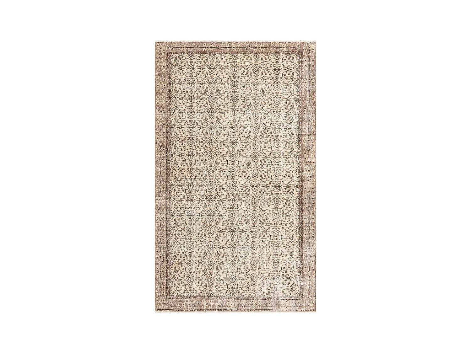 Tapis de laine 170x287 brun Ultra Vintage