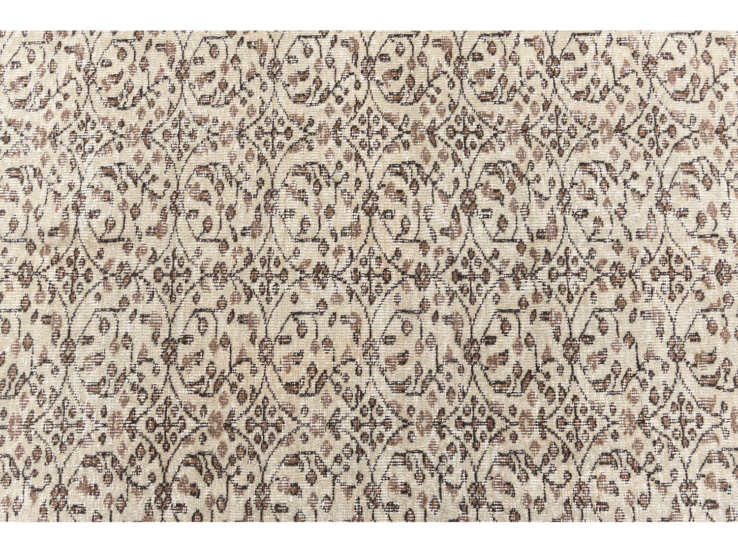 Tapis de laine 170x287 brun Ultra Vintage