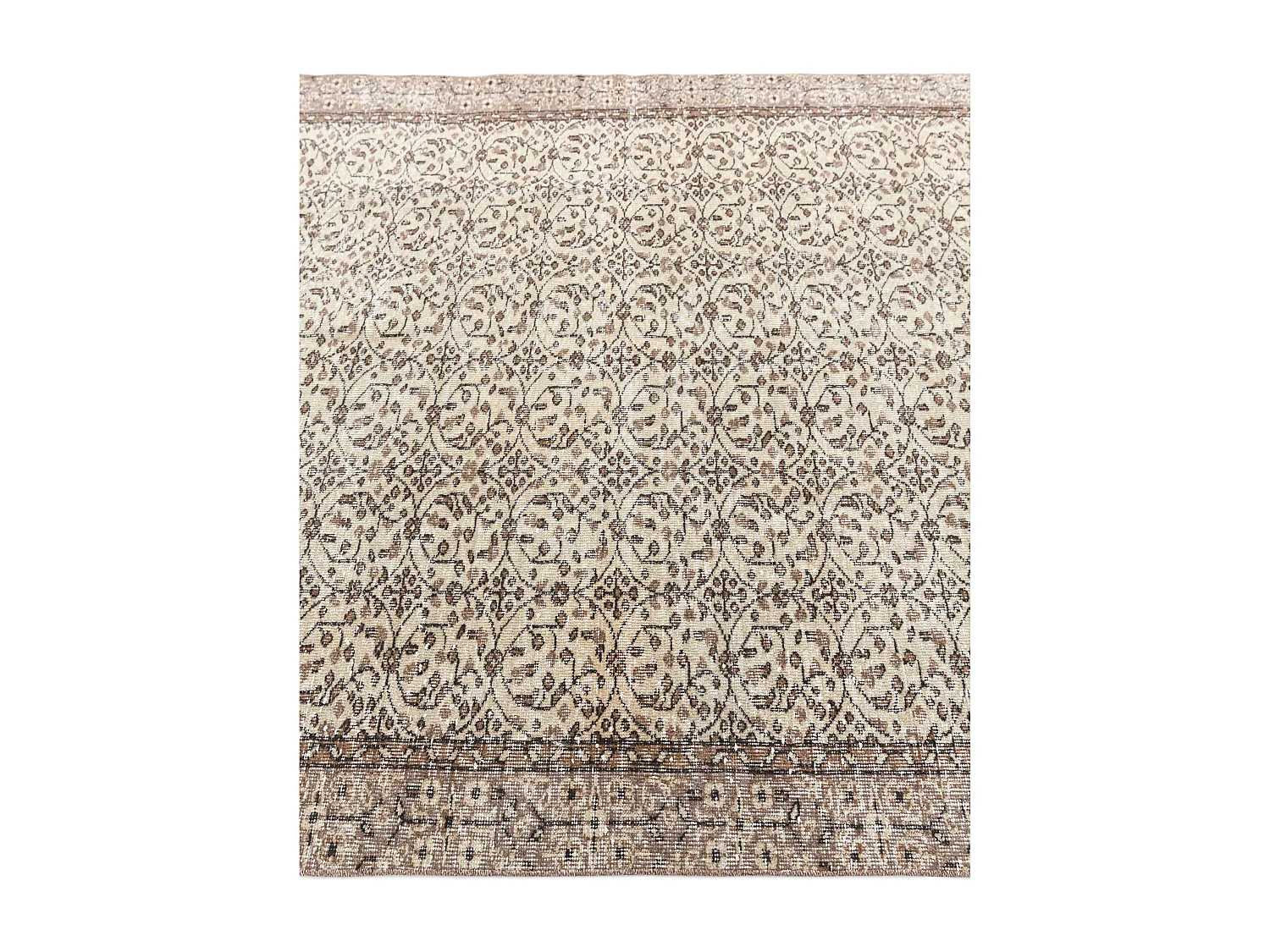 Tapis de laine 170x287 brun Ultra Vintage