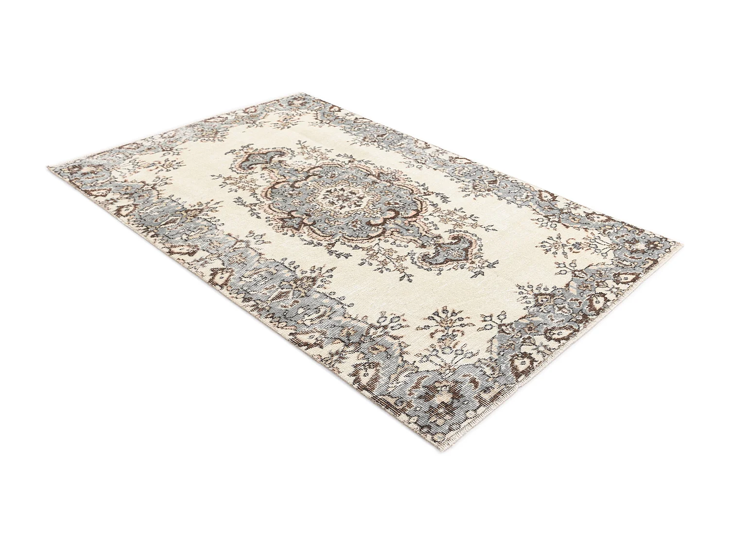 Tapis de laine 114x196 beige Ultra Vintage