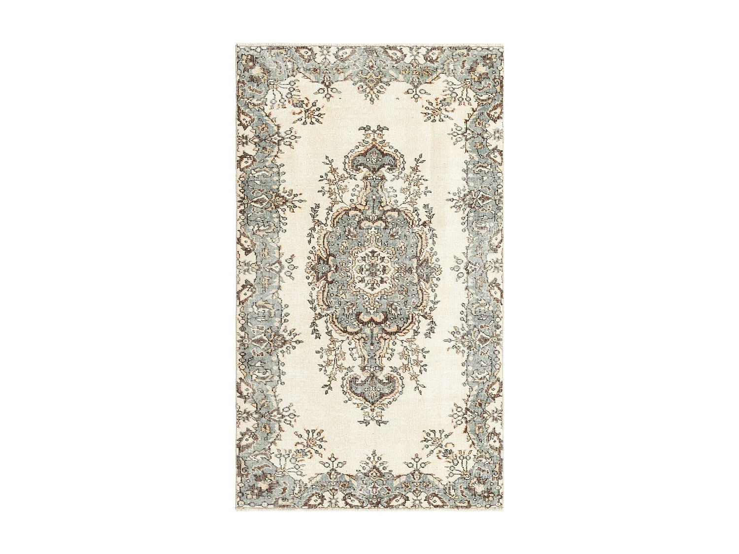Tapis de laine 114x196 beige Ultra Vintage