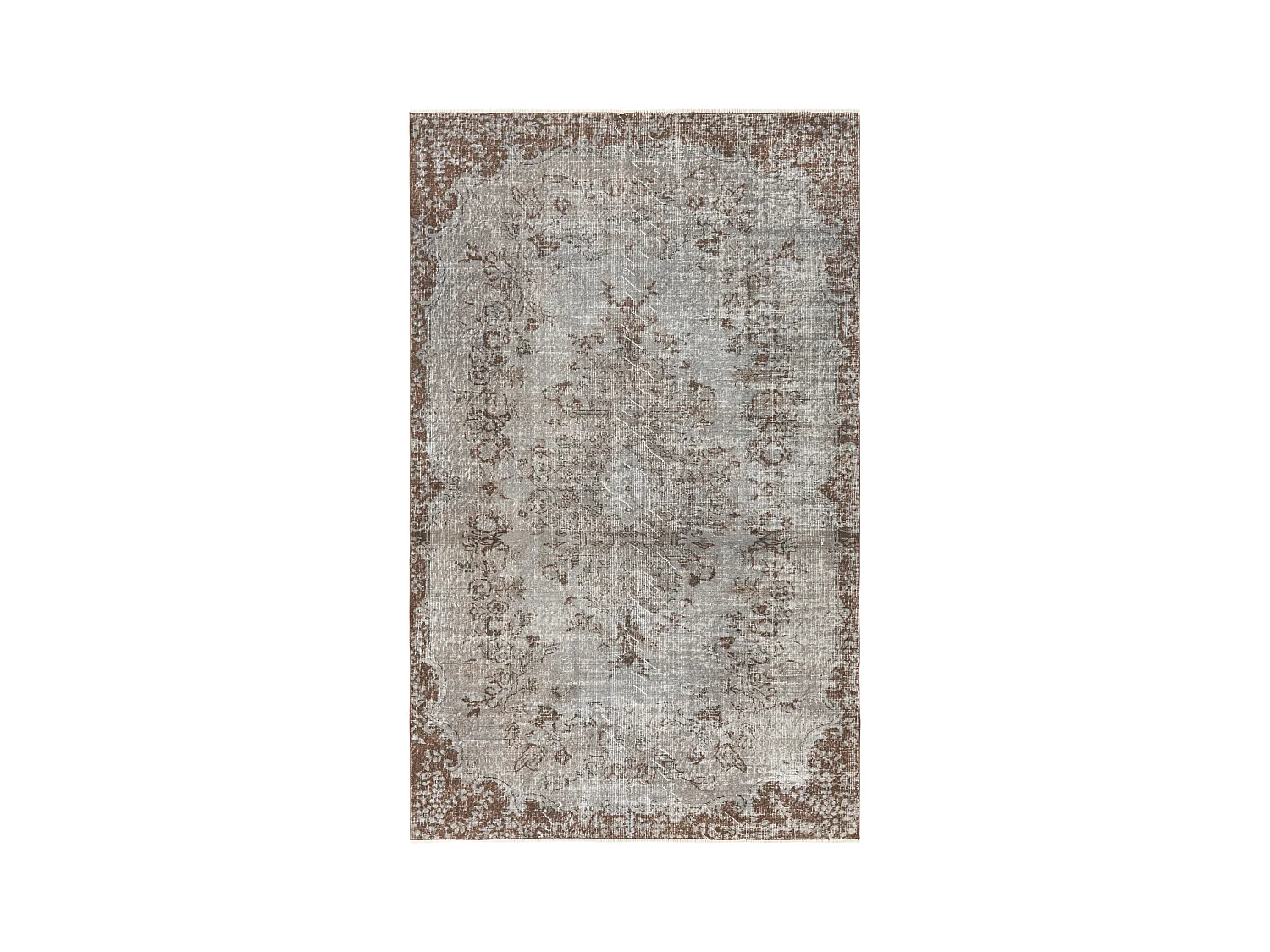 Tapis de laine 163x264 gris Ultra Vintage