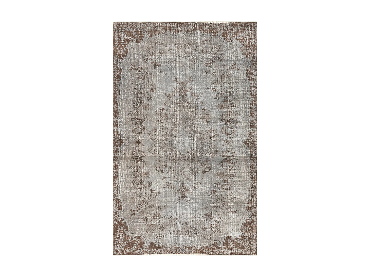 Tapis de laine 163x264 gris Ultra Vintage