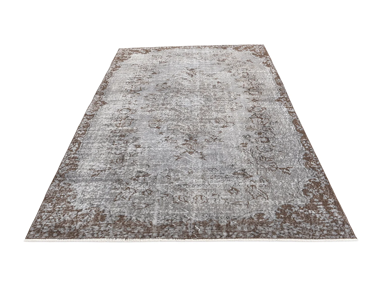 Tapis de laine 163x264 gris Ultra Vintage