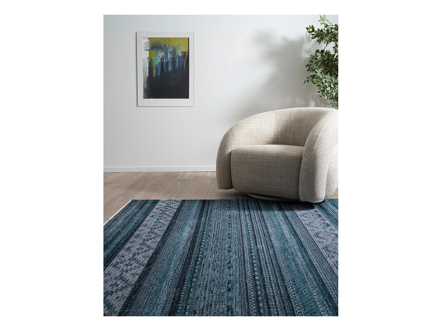 Tapis 215x305 vert Kriens Makaha