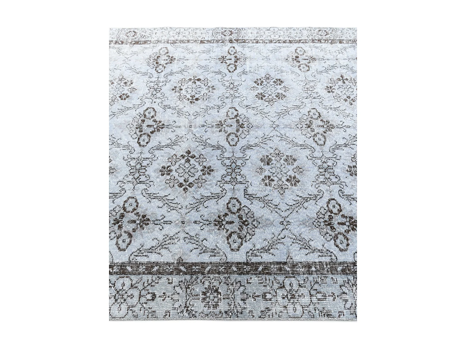 Wollteppich 170x300 Blau Ultra Vintage