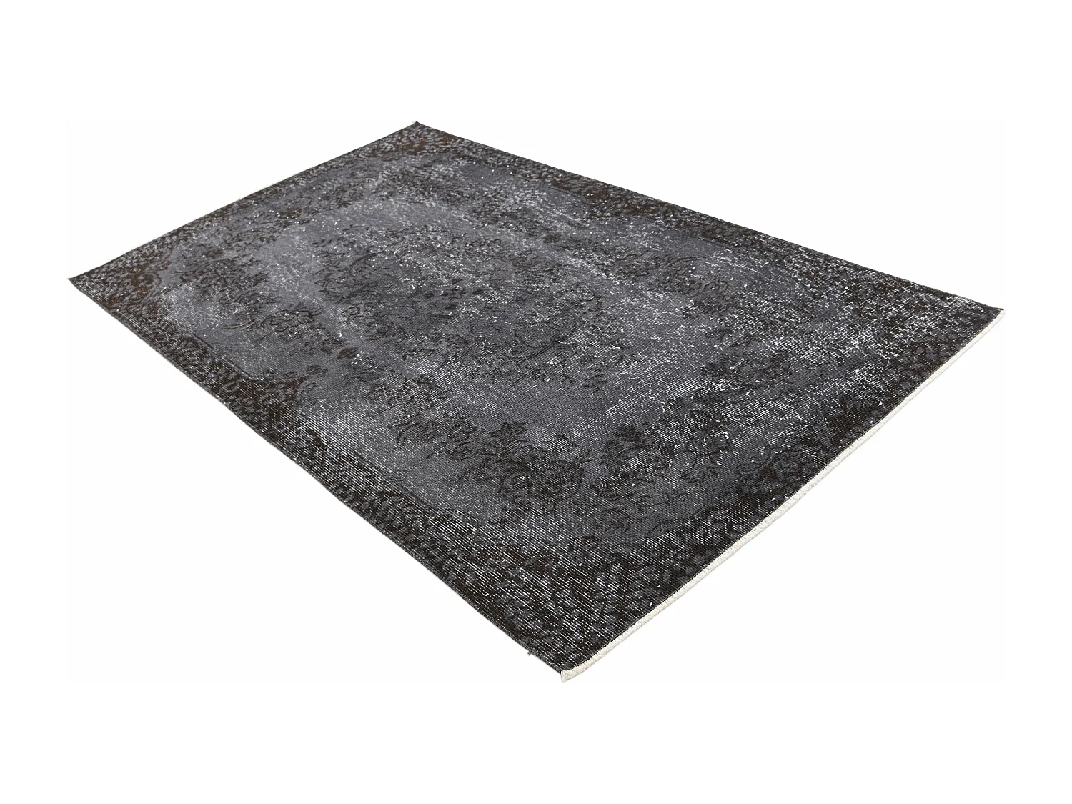 Tapis de laine 119x206 gris Ultra Vintage