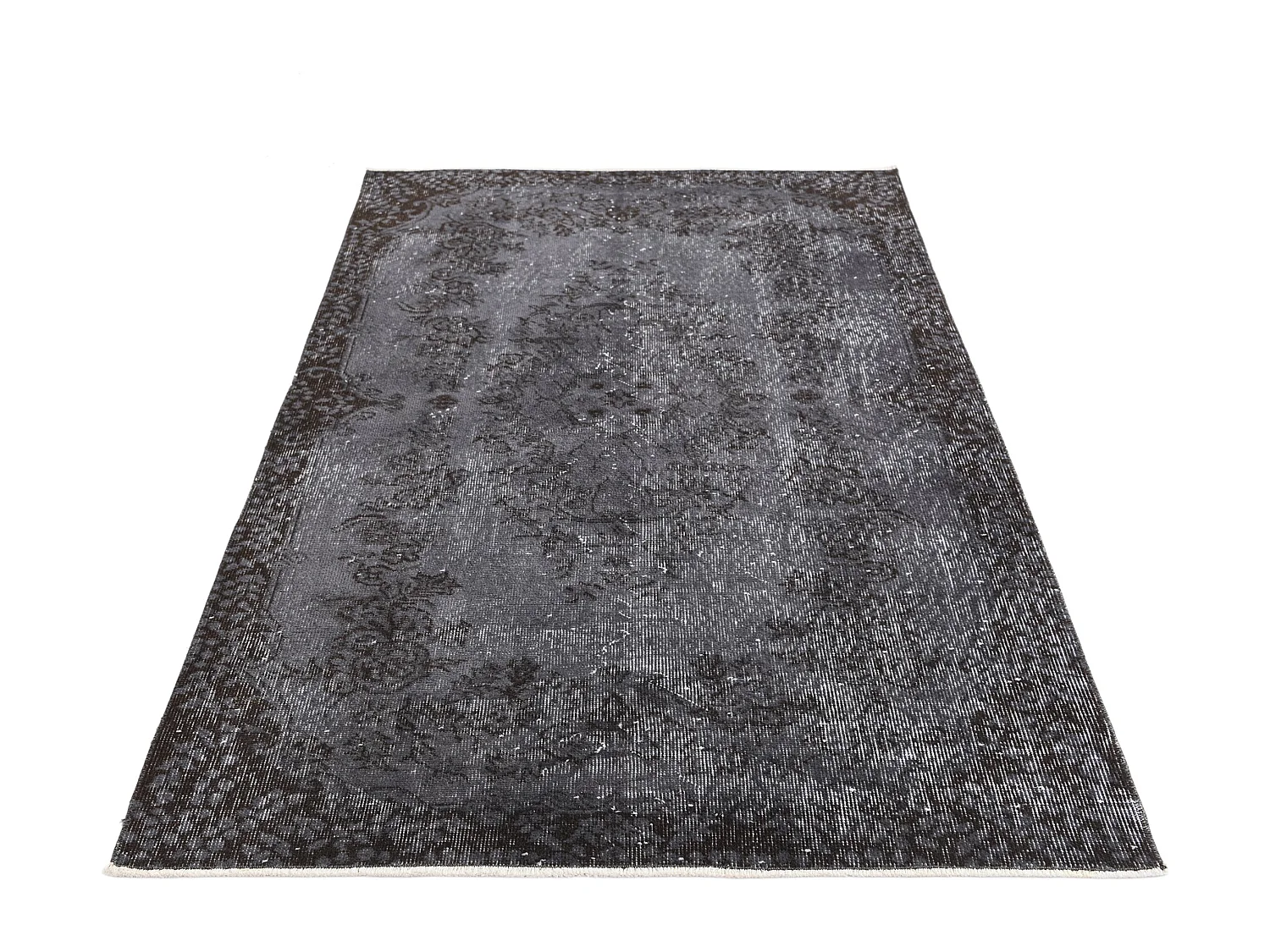 Tapis de laine 119x206 gris Ultra Vintage