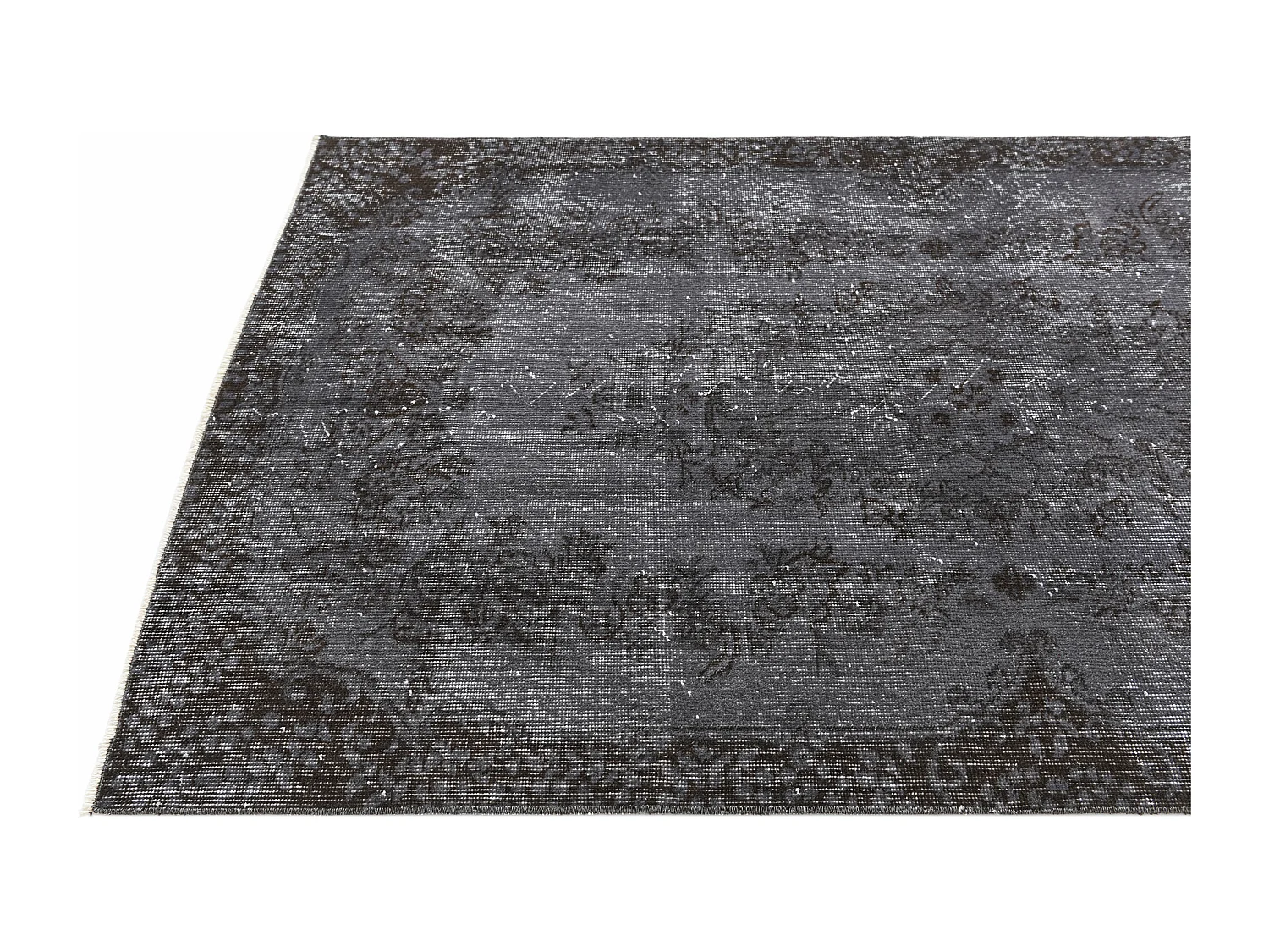 Tapis de laine 119x206 gris Ultra Vintage