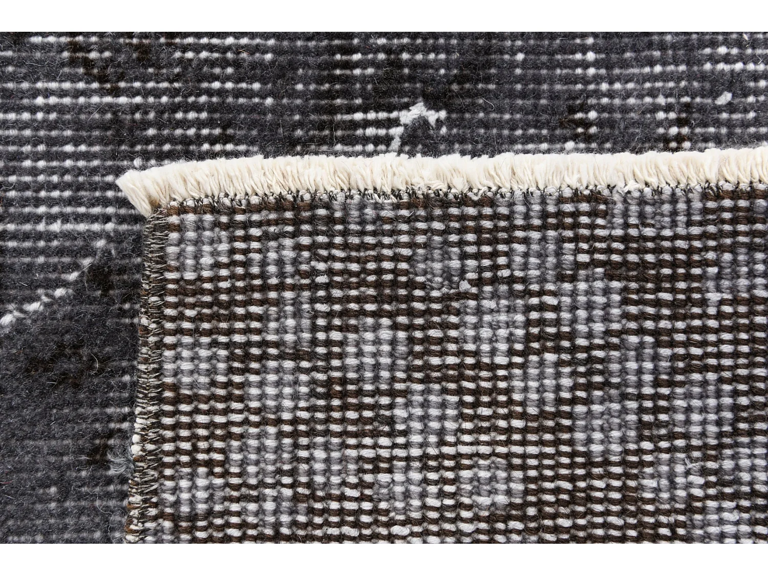 Tapis de laine 119x206 gris Ultra Vintage