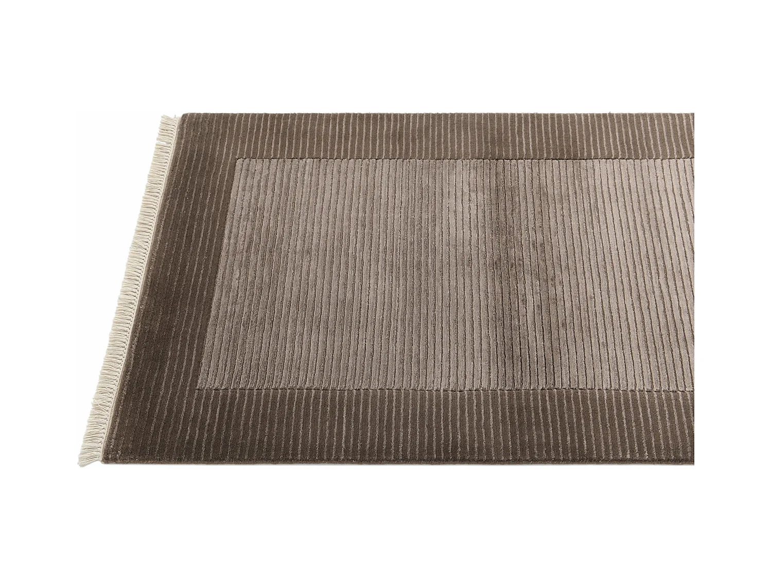 Tappeto per corridoio in lana 79x206 marrone Darya