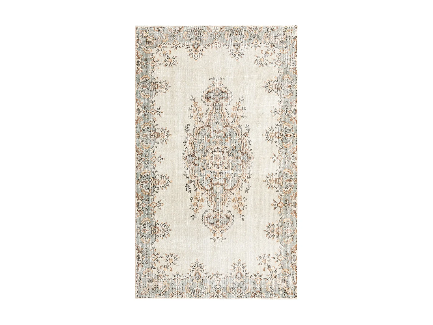 Tapis de laine 155x264 beige Ultra Vintage