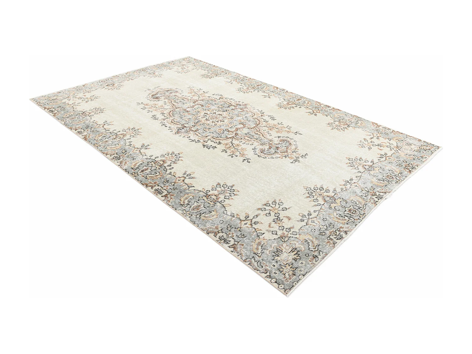 Tapis de laine 155x264 beige Ultra Vintage