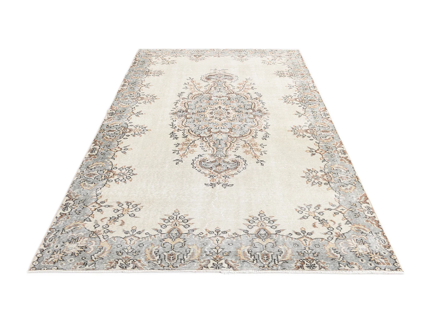 Tapis de laine 155x264 beige Ultra Vintage