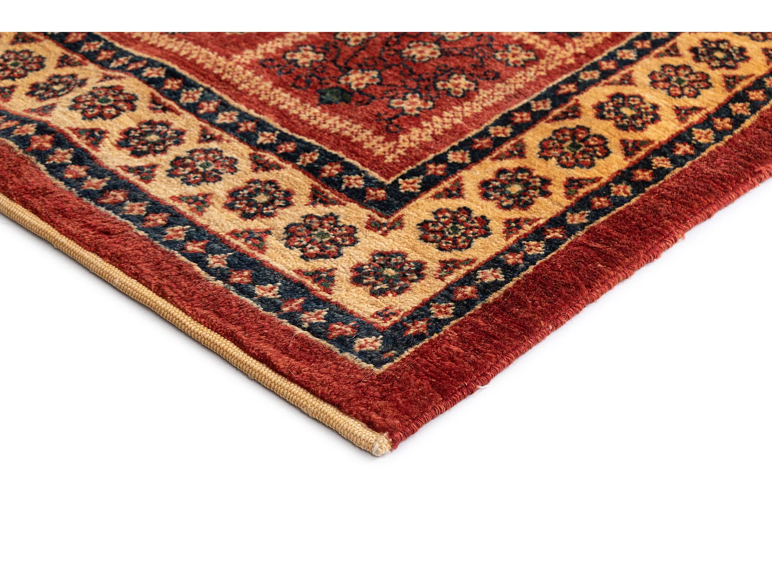 Tapis de laine 108x167 rouge Kashkuli