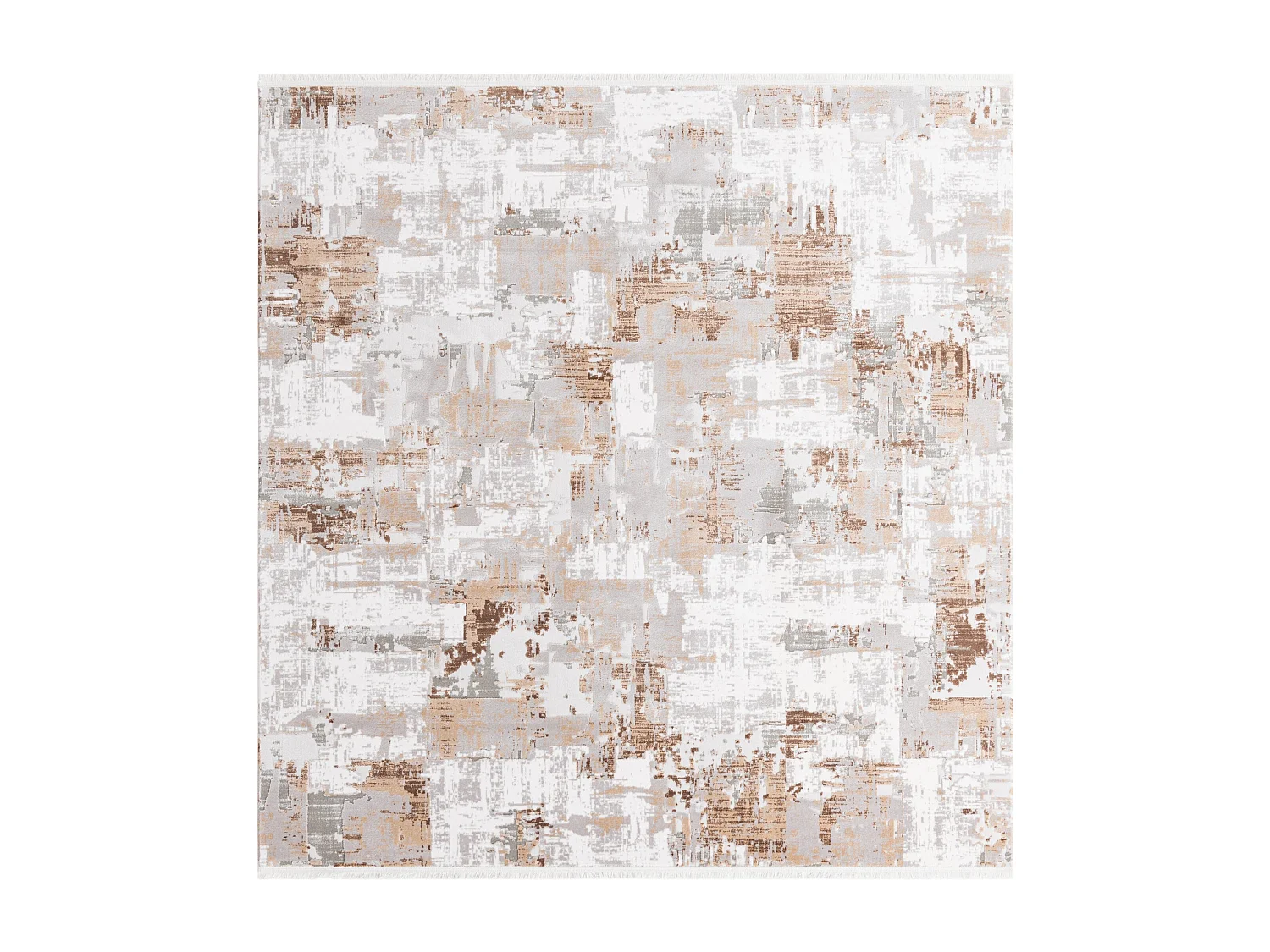 Tapis 160x160 beige Davos Intense