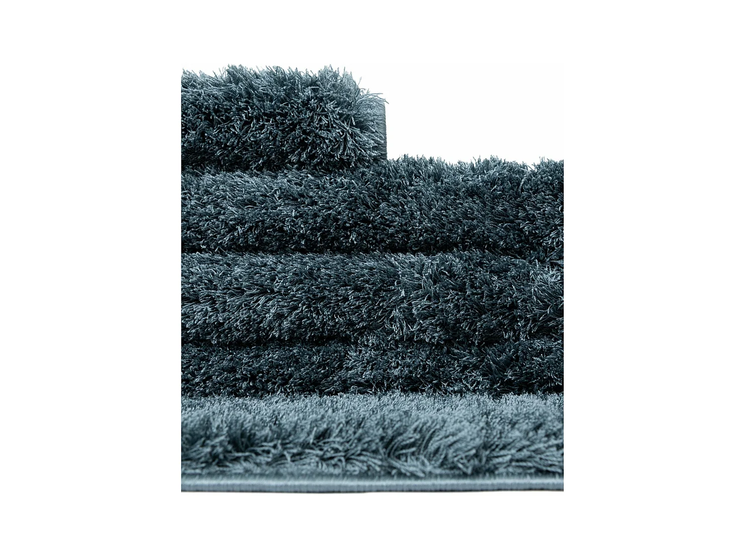 Hoogpolig tapijt 120x62 Blauw Luzern