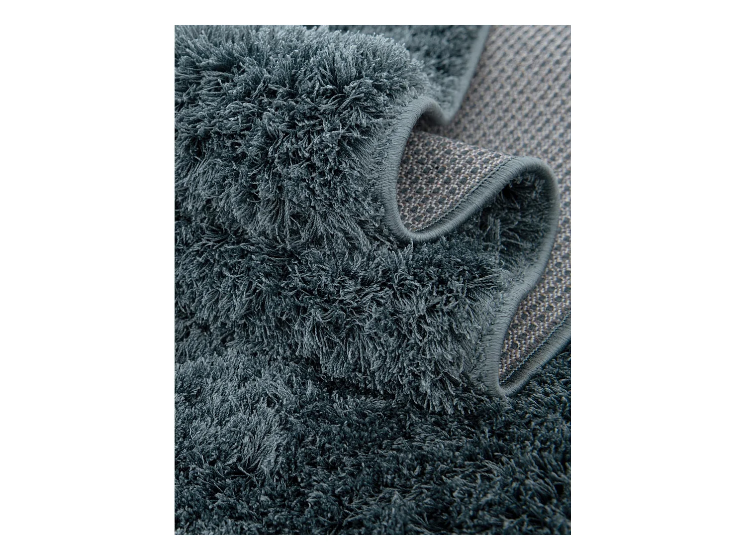 Hoogpolig tapijt 120x62 Blauw Luzern