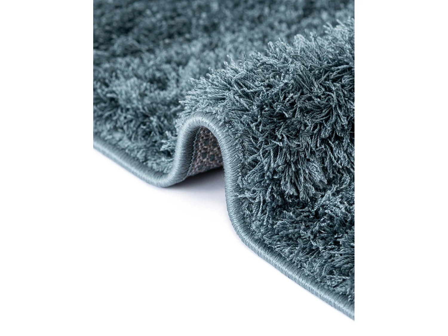 Hoogpolig tapijt 120x62 Blauw Luzern