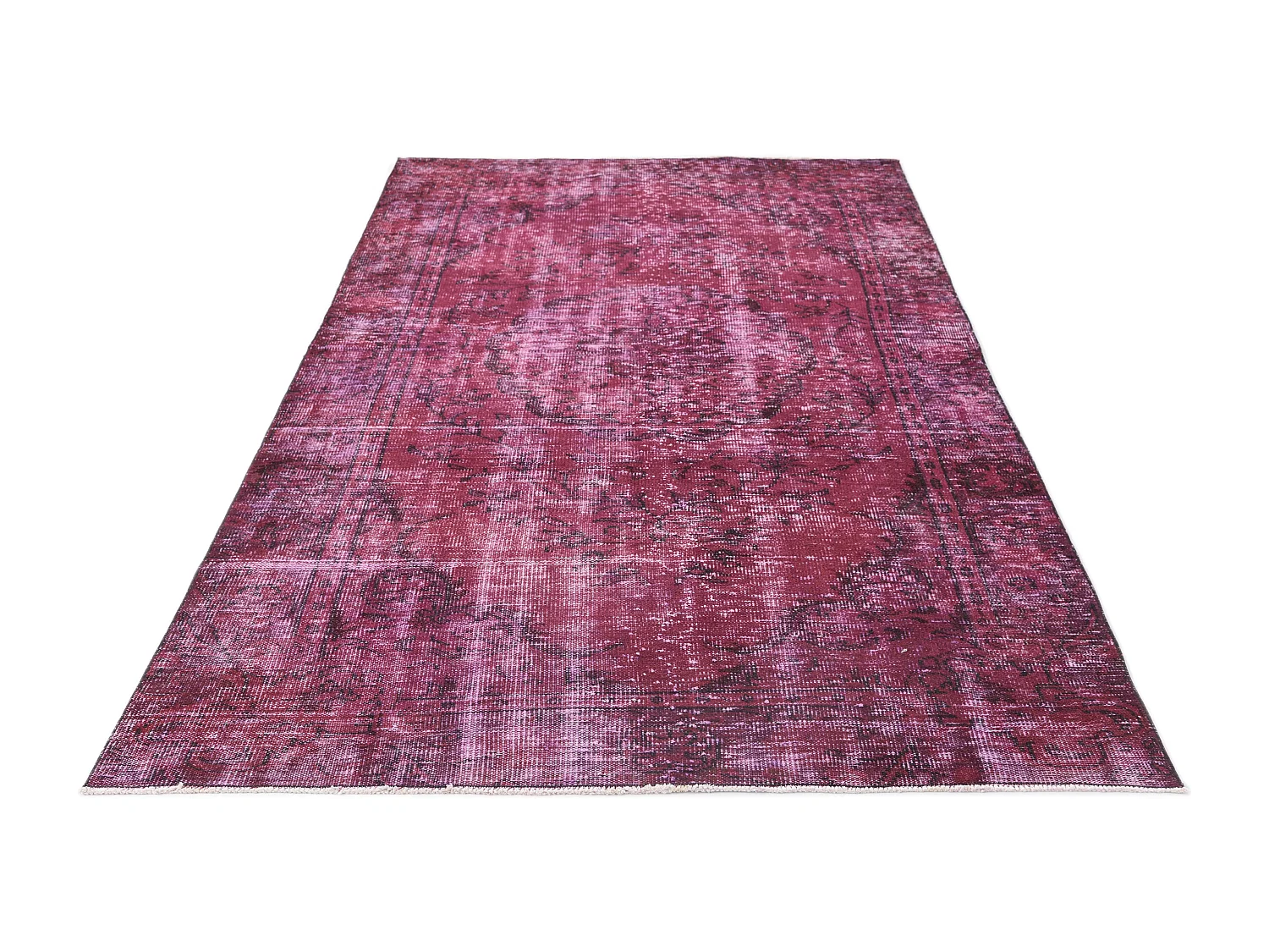 Wollteppich 160x277 Lila Ultra Vintage