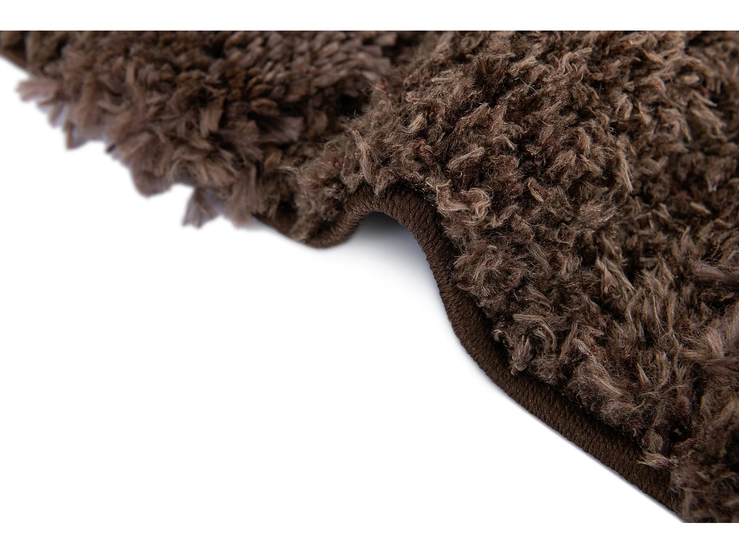 Tapis shaggy 240x305 marron foncé Thun Arbor