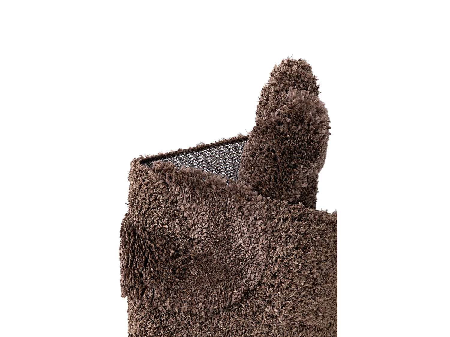 Tapis shaggy 240x305 marron foncé Thun Arbor