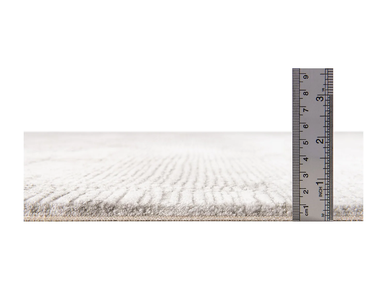 Teppich 160x160 Grau Davos Flawless