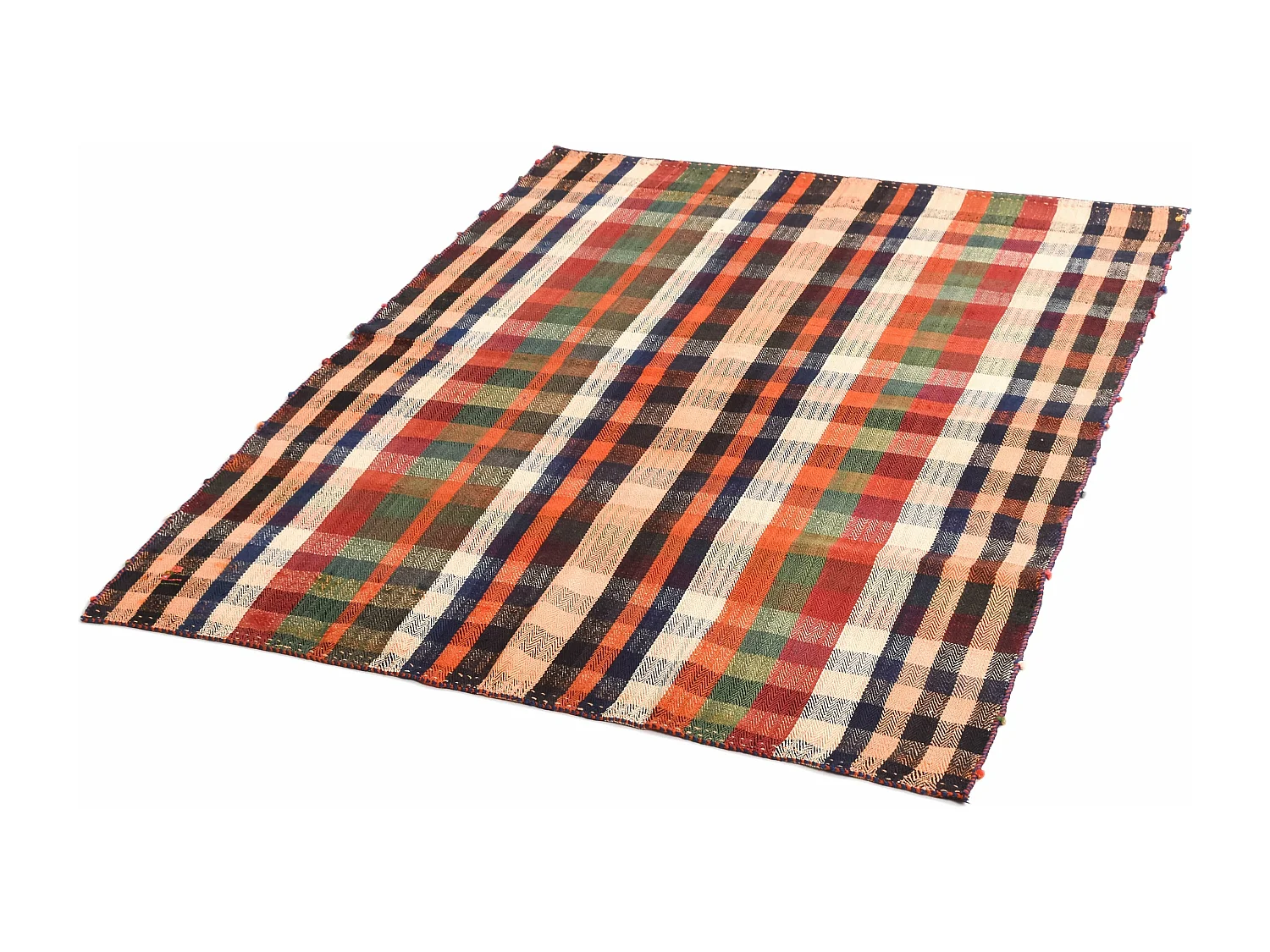 Tapis de laine 156x212 multicolore Jajim