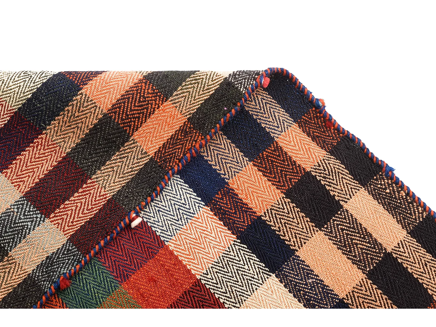 Tapis de laine 156x212 multicolore Jajim