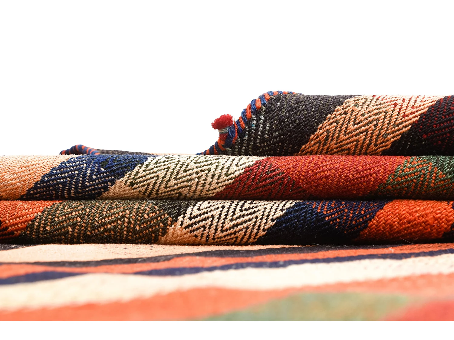 Tapis de laine 156x212 multicolore Jajim