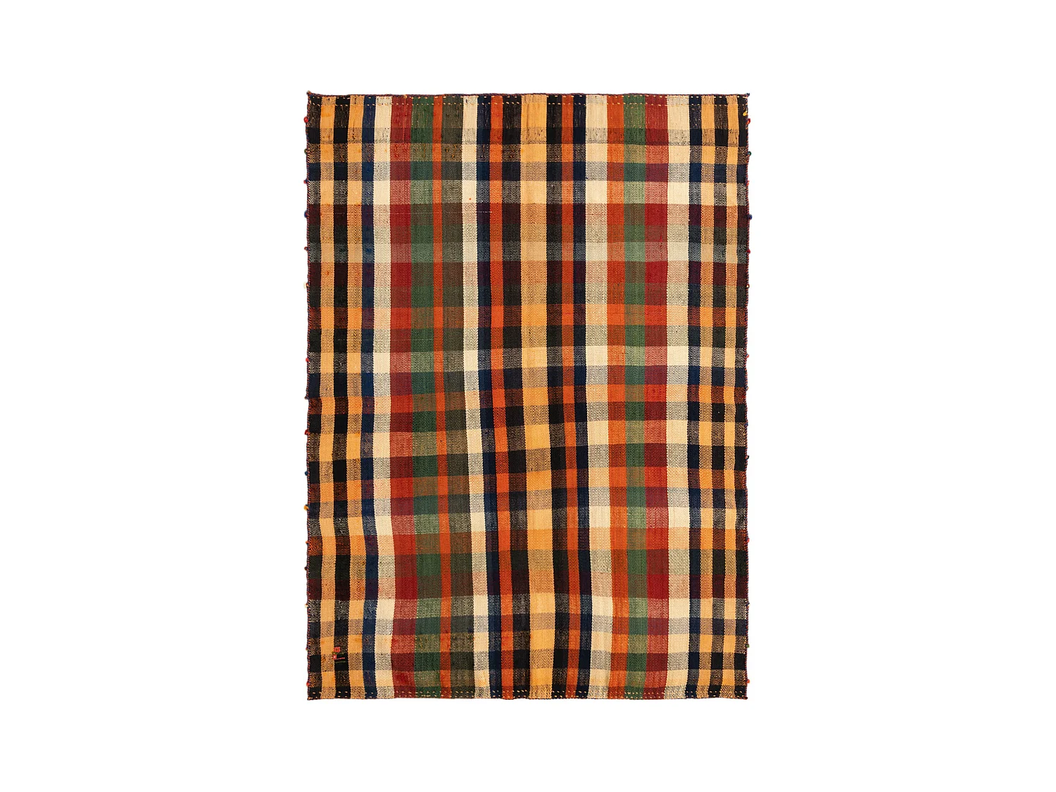 Tapis de laine 156x212 multicolore Jajim