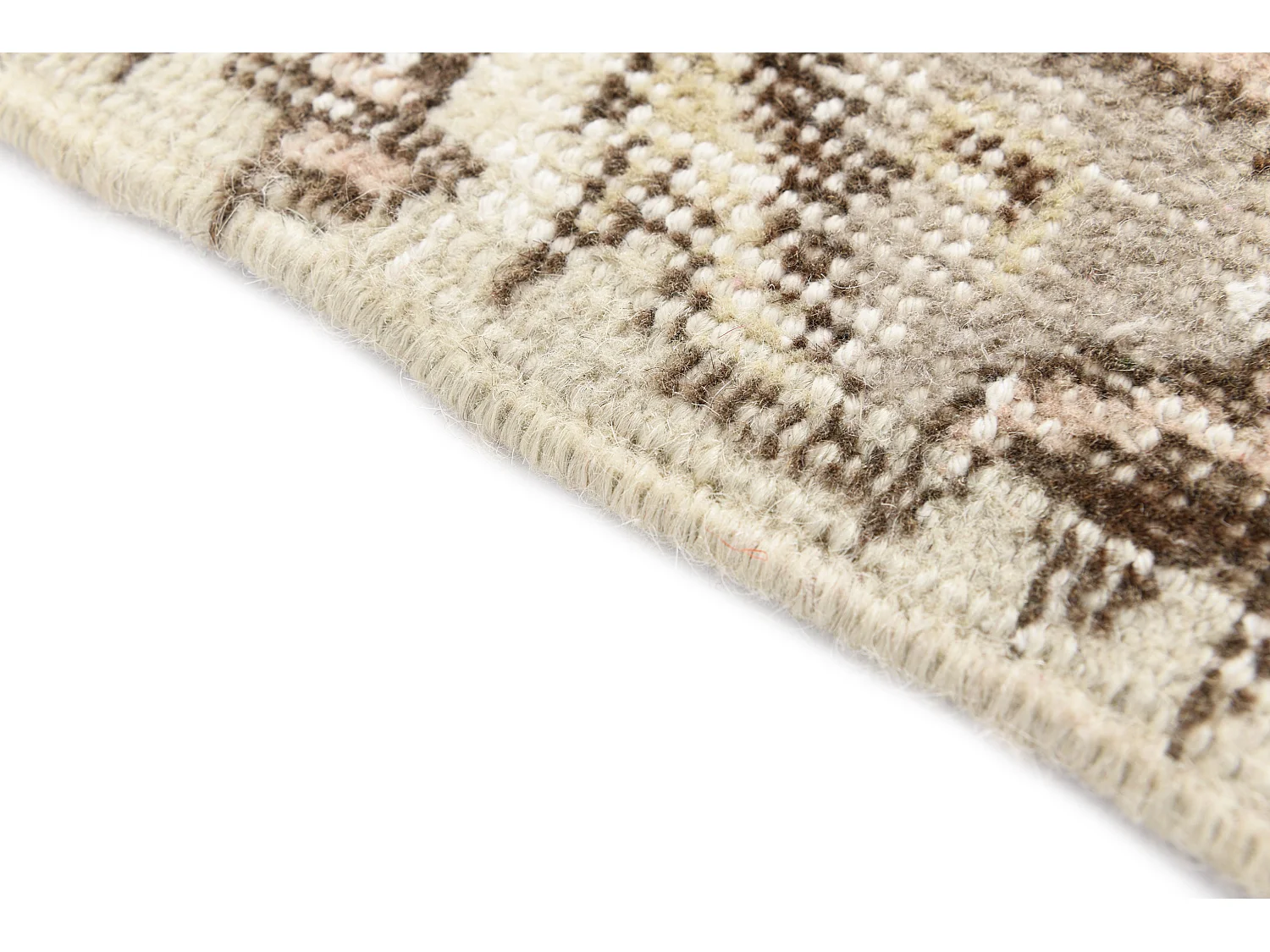 Tapis de laine 122x211 beige Ultra Vintage