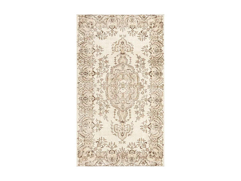 Tapis de laine 122x211 beige Ultra Vintage