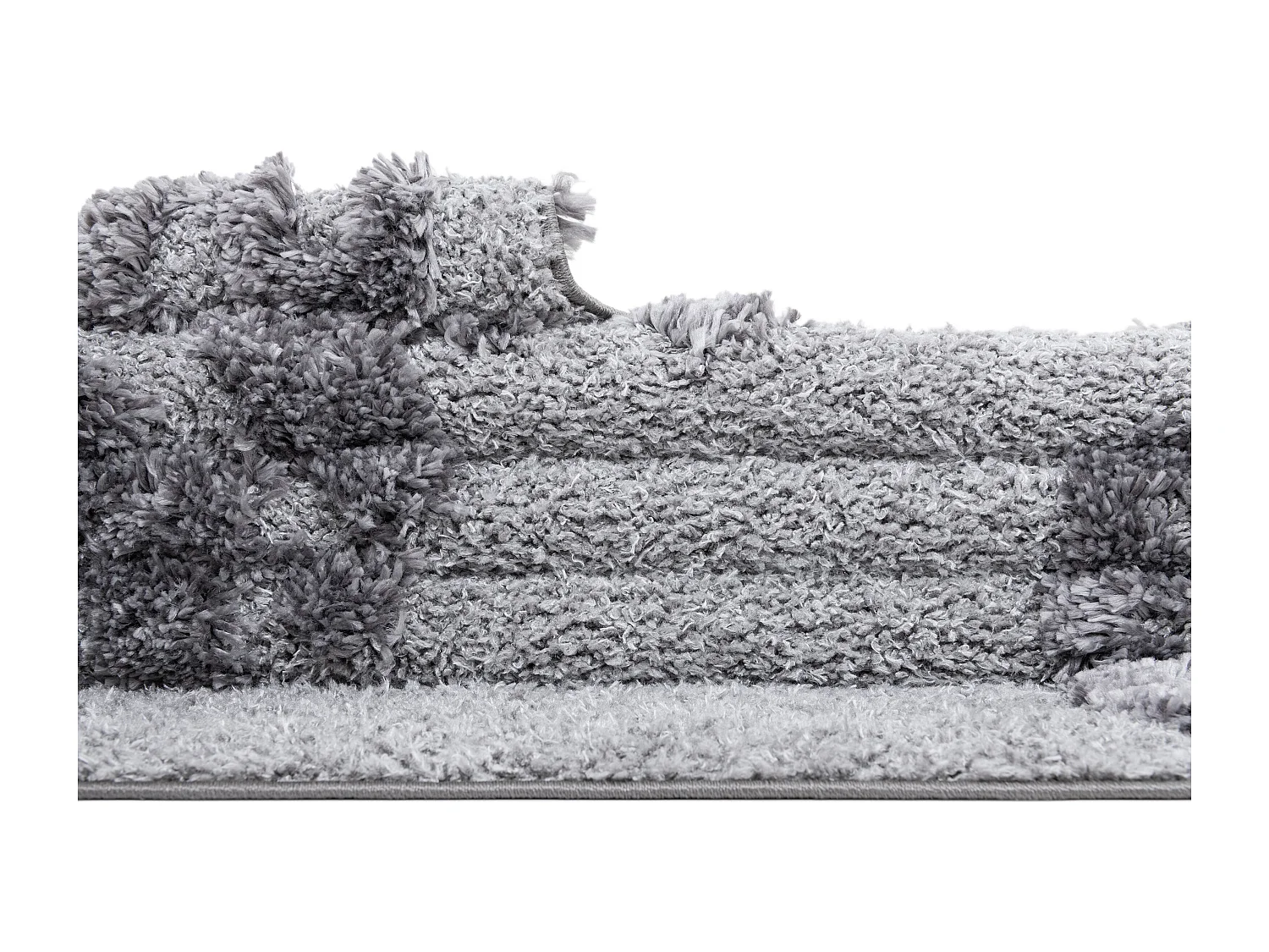 Hochflorteppich 240x305 Grau Thun Scutum