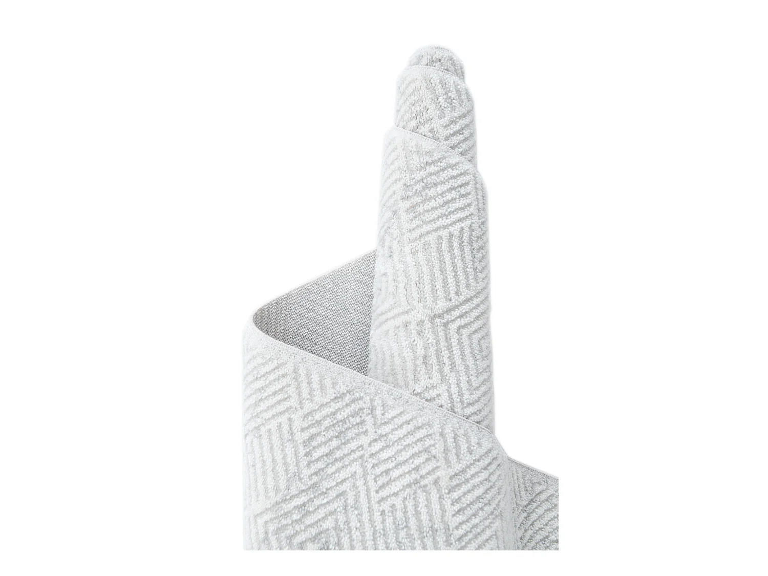 Teppich 275x365 Hellgrau Davos Cilia