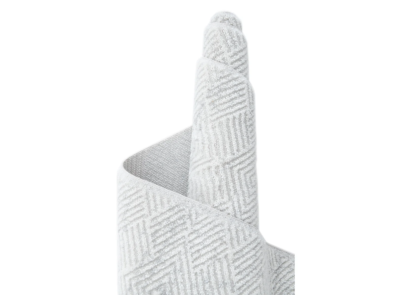 Teppich 275x365 Hellgrau Davos Cilia