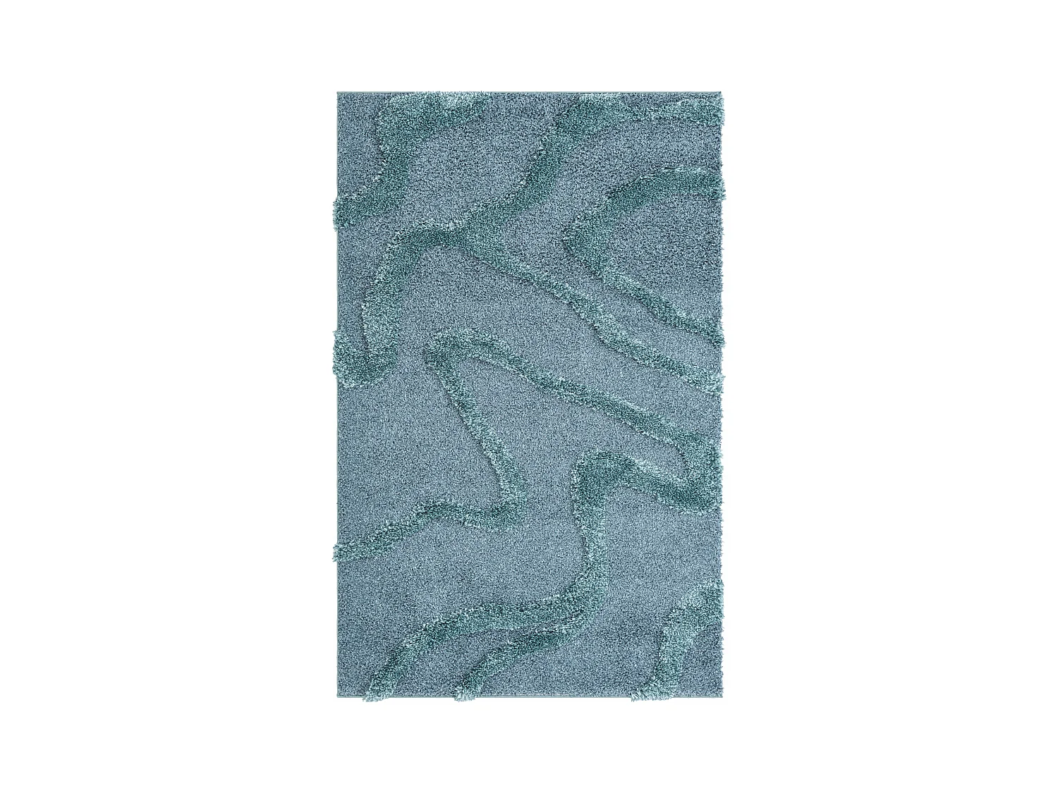 Tapis shaggy 125x185 Bleu Thun Arbor
