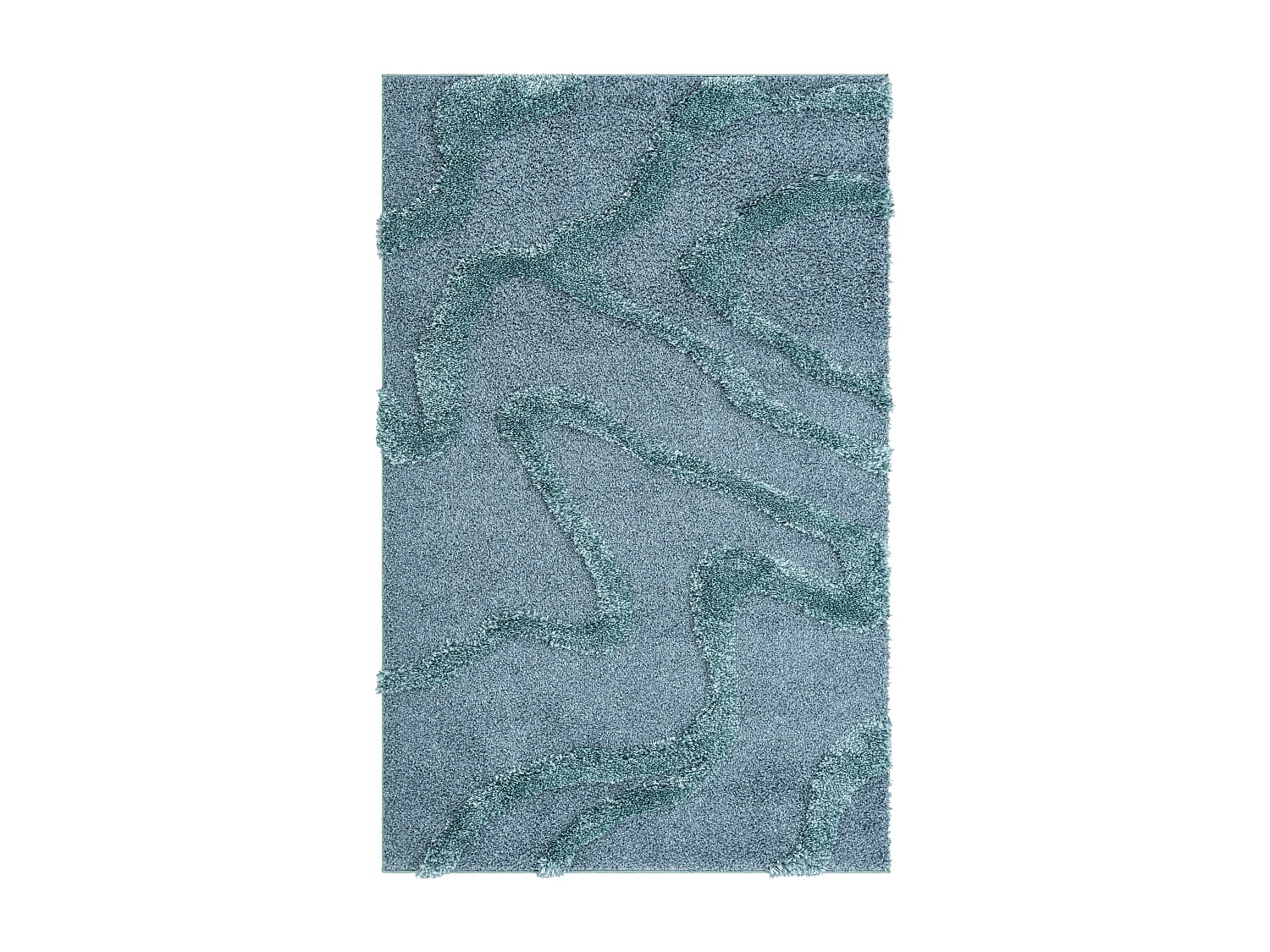 Tapis shaggy 125x185 Bleu Thun Arbor